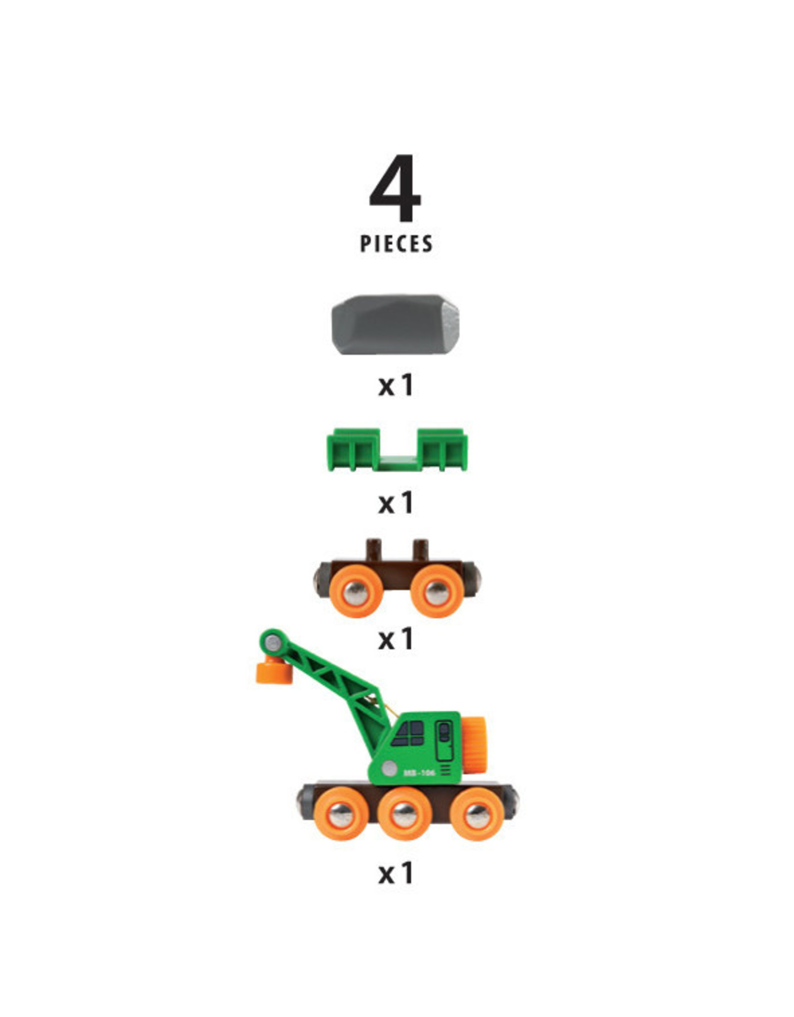 Brio Brio World 33698 Kraanwagon - Clever Crane Wagon