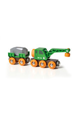 Brio Brio World 33698 Kraanwagon - Clever Crane Wagon Brio Brio World 33698 Kraanwagon - Clever Crane Wagon