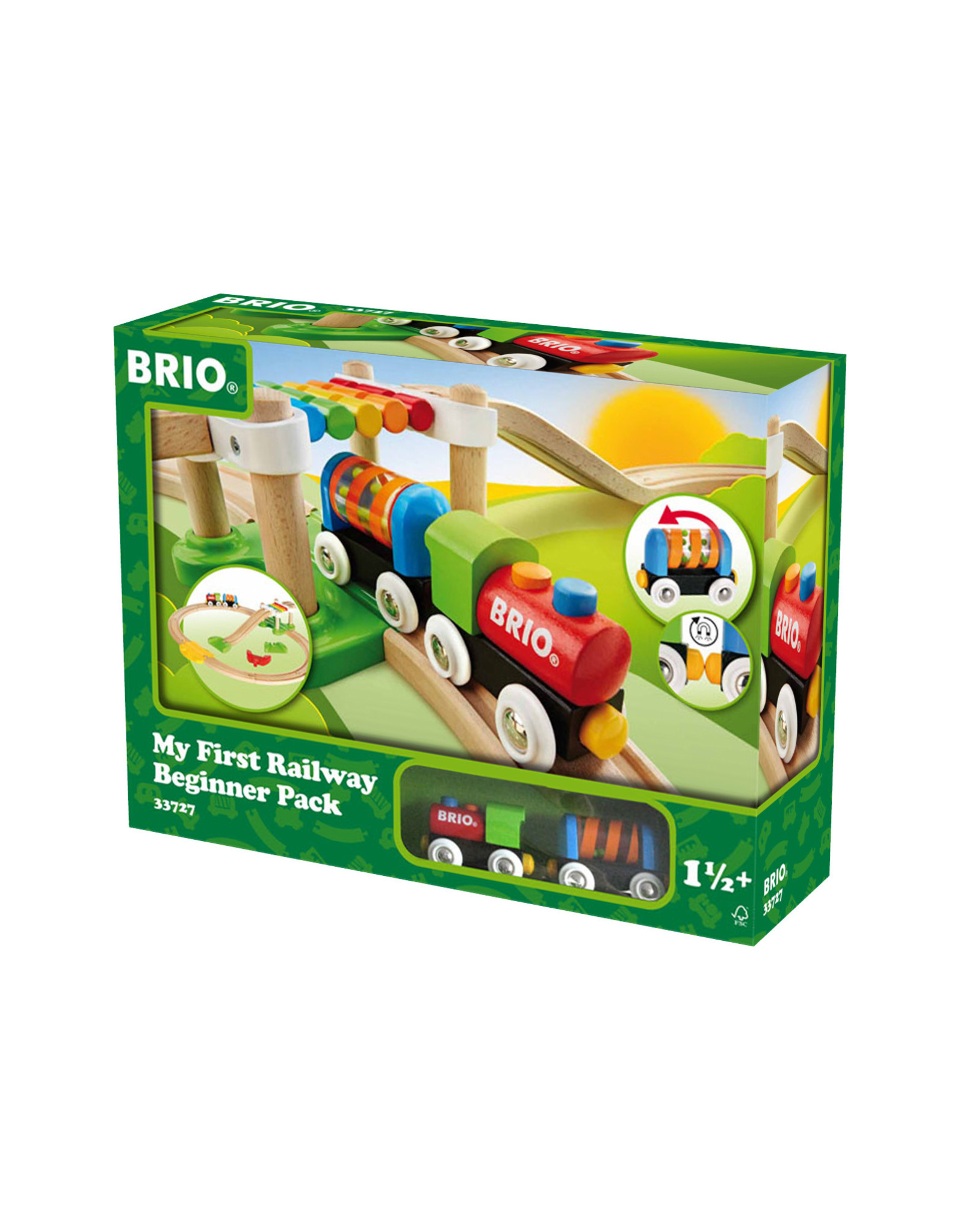 Brio Brio 33727 Mijn Eerst Treinset Beginnersset - My First Railway Beginner Pack