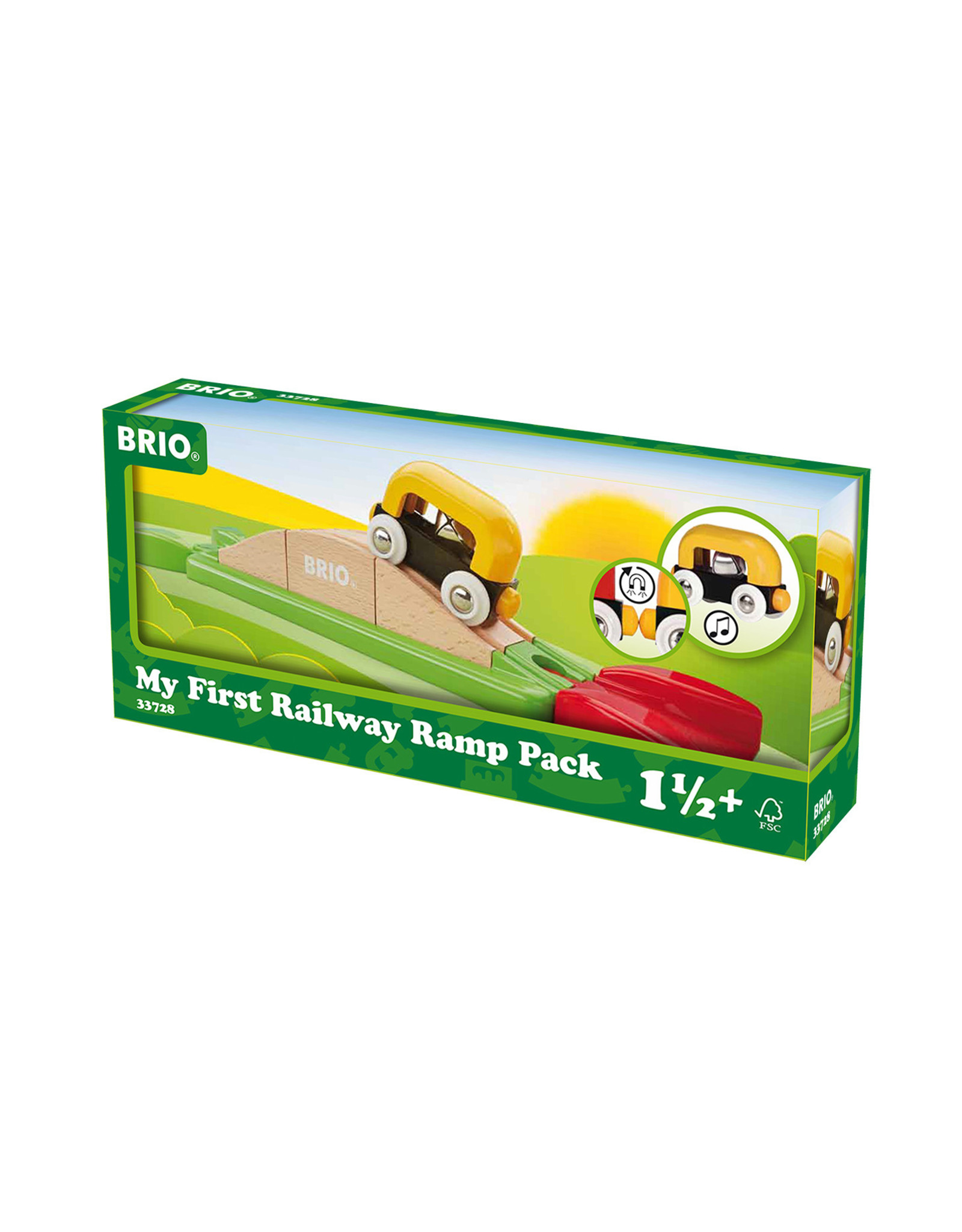 Brio Brio 33728 Mijn Eerste Spoorbrug - My First Ramp Kit