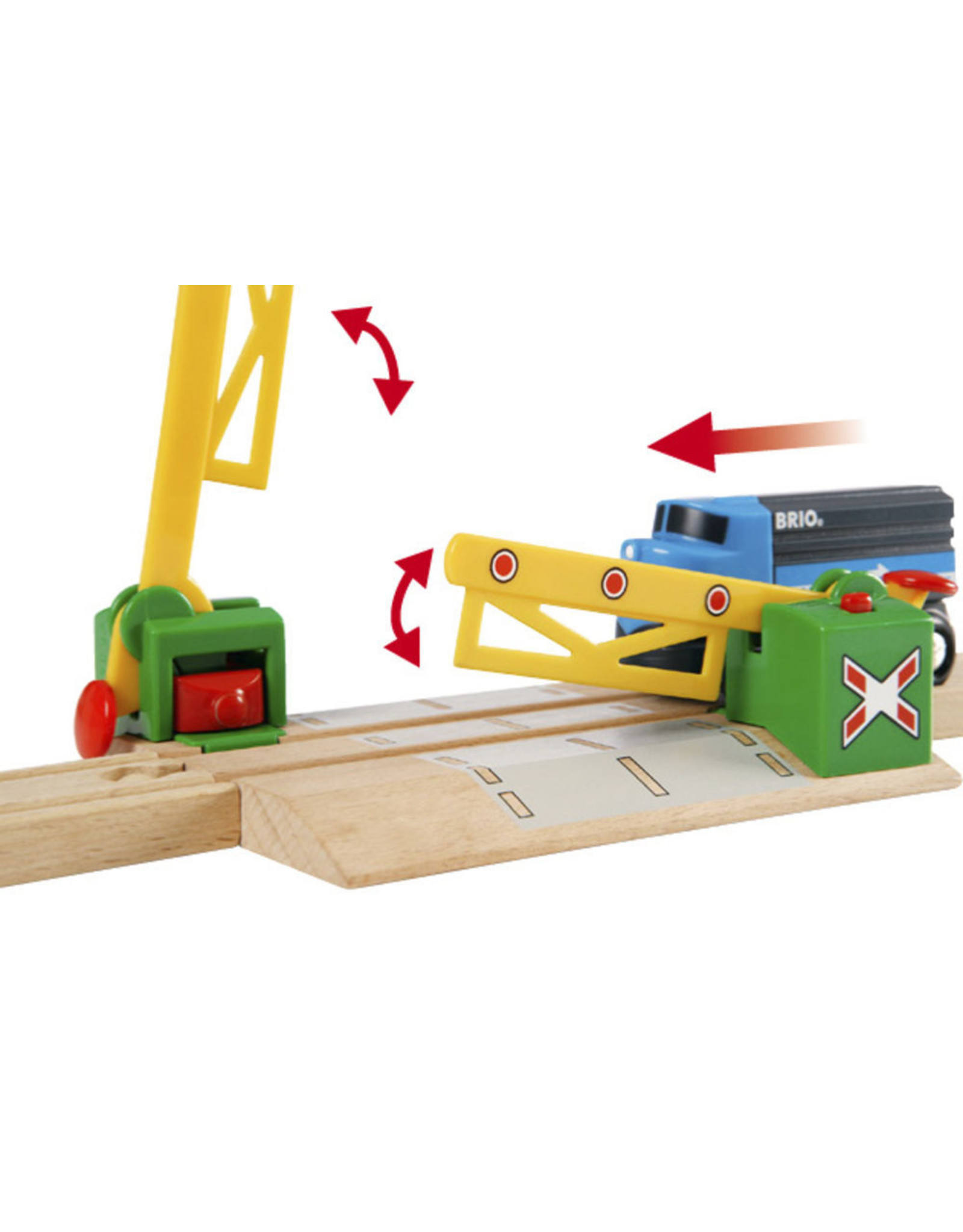 Brio Brio World 33750 Magnetische Spoorwegovergang - Action Crossing