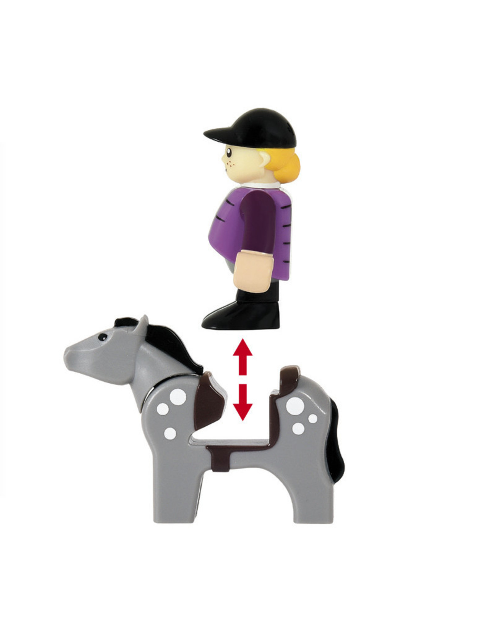 Brio Brio 33790 Treinset met Paarden - Countryside Horseset