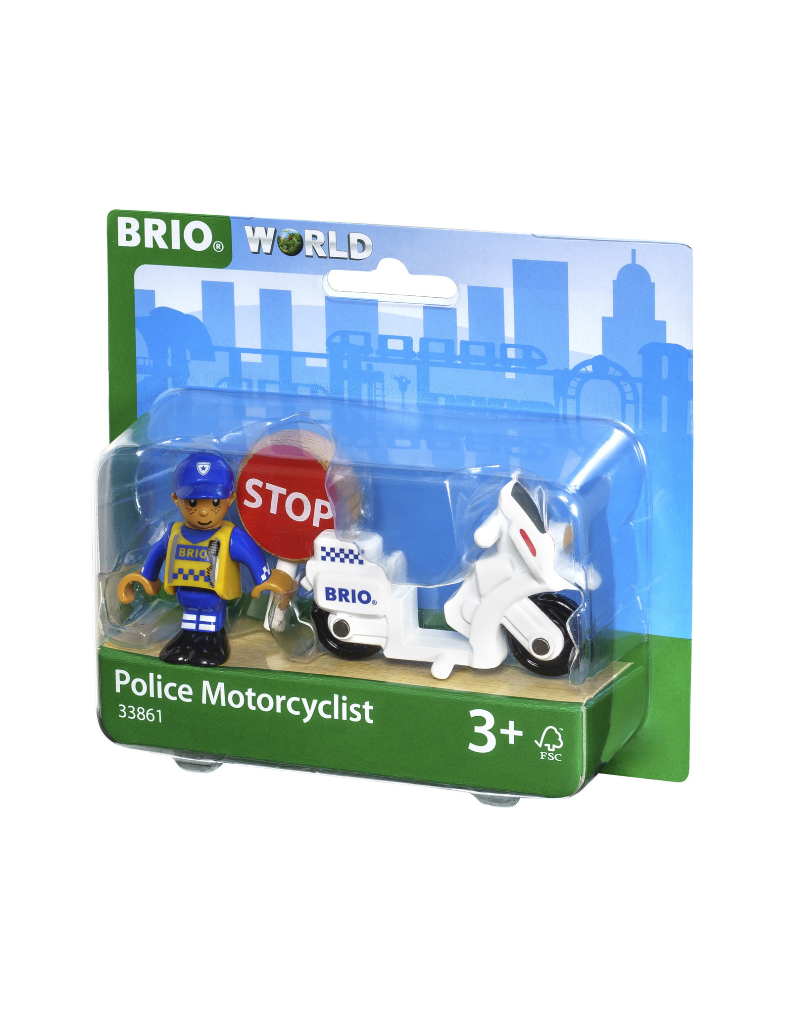 Brio Brio World 33861 Politie Motoragent - Police Motor Cyclist