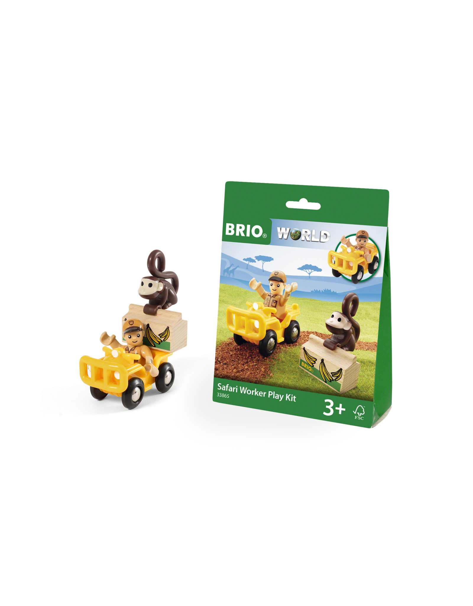 Brio Brio World 33865 Safari Ranger Speelset - Safari Worker Play Kit