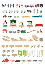 Brio Brio World 33870  Luxe Wereldset - Deluxe World Set Brio Brio World 33870  Luxe Wereldset - Deluxe World Set