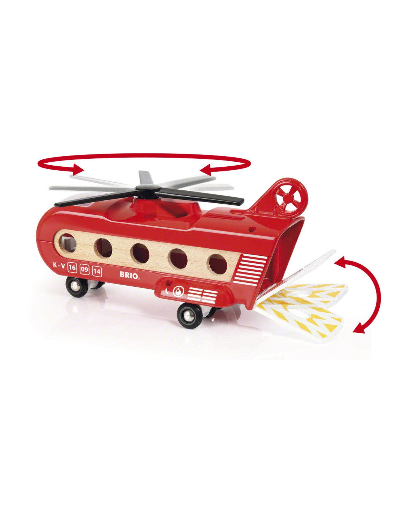 Brio Brio World 33886 Vrachttransporthelikopter -  Cargo Transport Helicopter