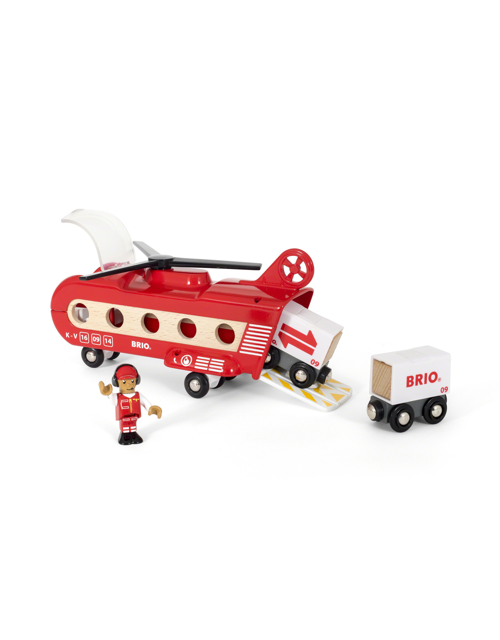 Brio Brio World 33886 Vrachttransporthelikopter -  Cargo Transport Helicopter