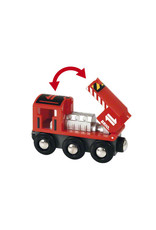 Brio Brio World 33888 Rode Goederentrein - Cargo Train Brio Brio World 33888 Rode Goederentrein - Cargo Train