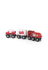 Brio Brio World 33888 Rode Goederentrein - Cargo Train Brio Brio World 33888 Rode Goederentrein - Cargo Train