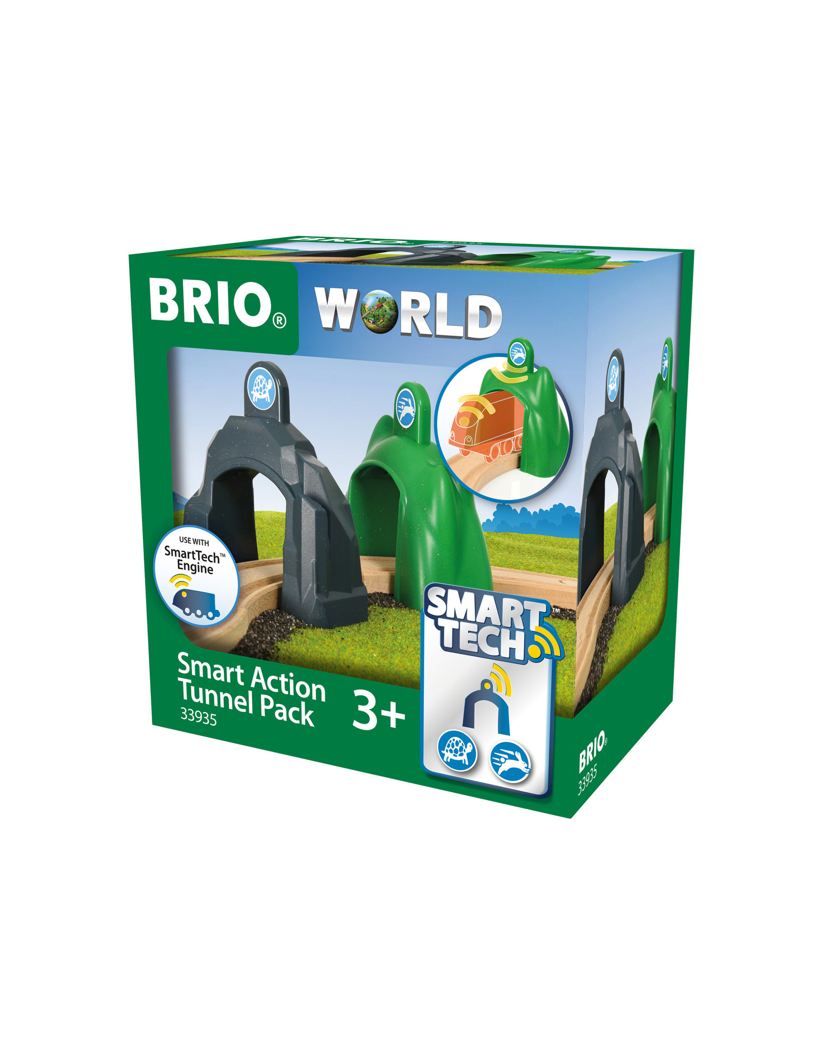 Brio Brio World 33935 Smart Tech Tunnelset - Smart Action Tunnel  Pack