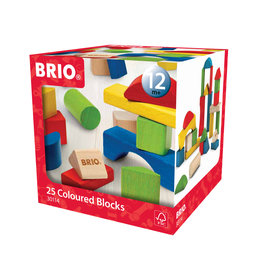 Brio Brio 30114 Gekleurde Blokken 25 Stuks