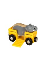 Brio Brio World 33969 Wagon met Olifant -  Elephant & Wagon