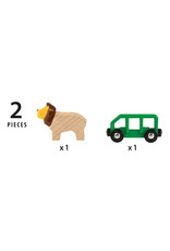 Brio Brio World 33966 Wagon met Leeuw - Lion & Wagon