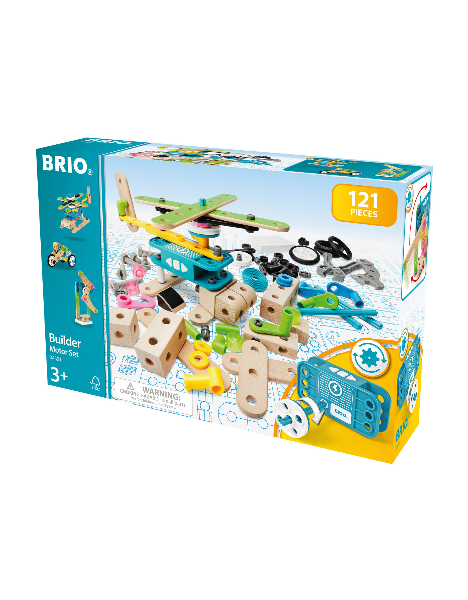 Brio Brio Builder 34591 Motorset (120-delig)