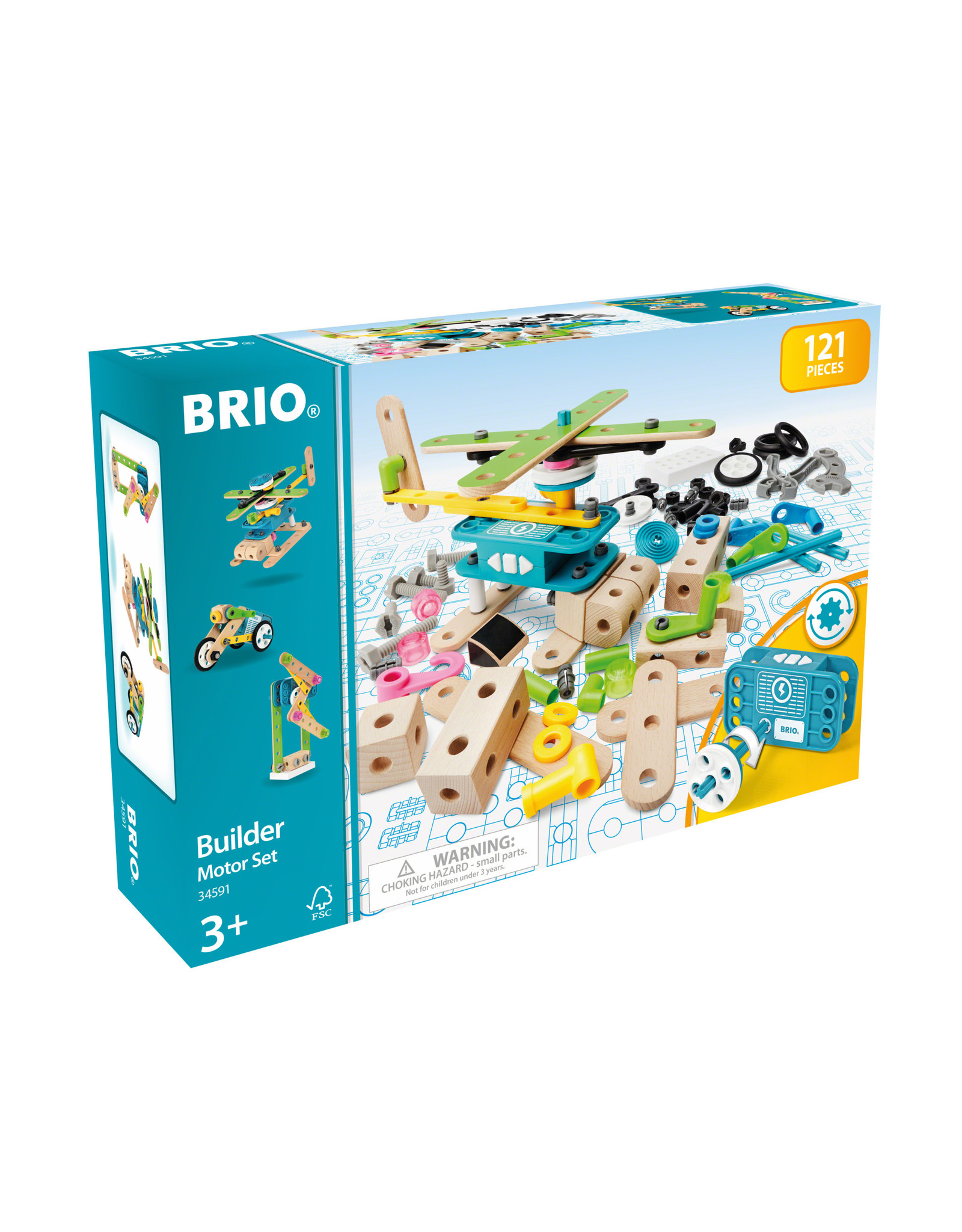 Brio Brio Builder 34591 Motorset (120-delig)