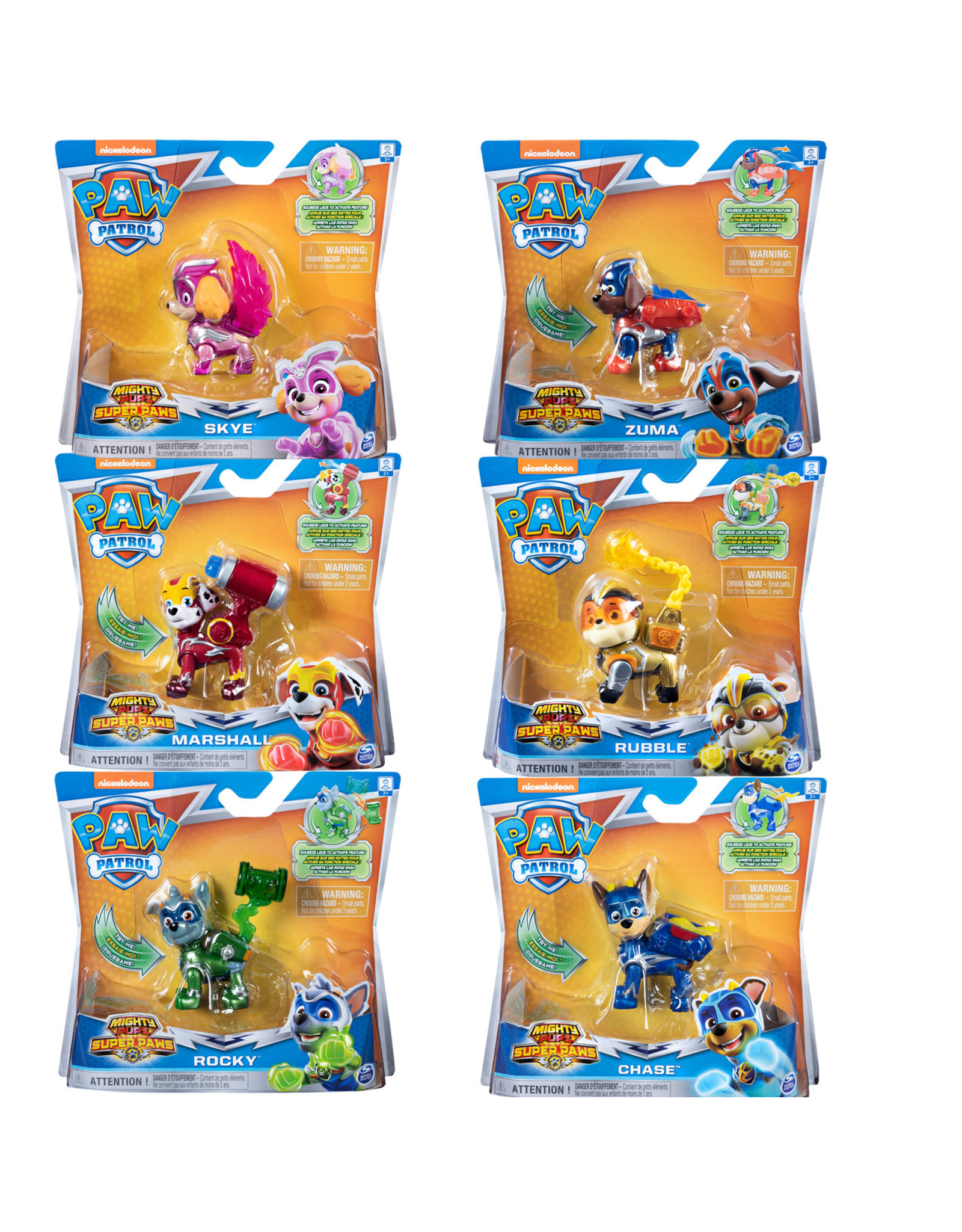 Spin Master Paw Patrol Mighty Pups Action Pack ass