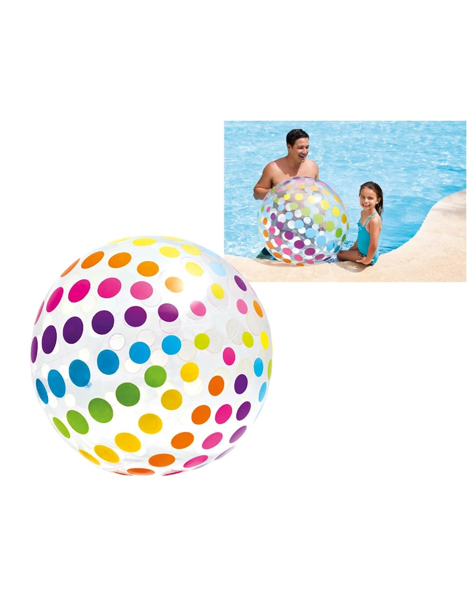 Intex Intex Strandbal Stip 107cm