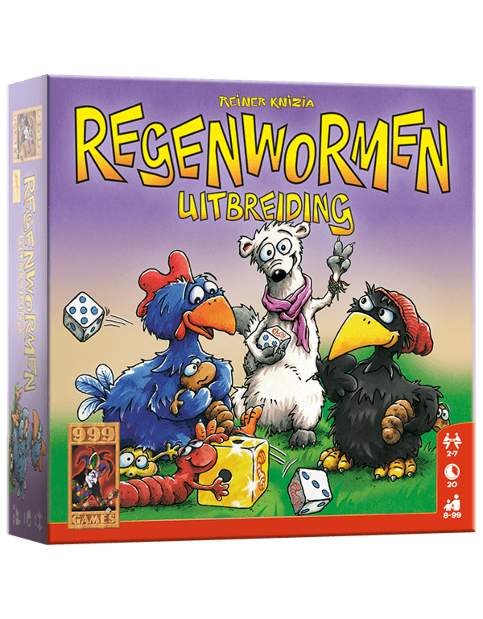 999 Games 999 Games: Regenwormen Uitbreiding - Dobbelspel