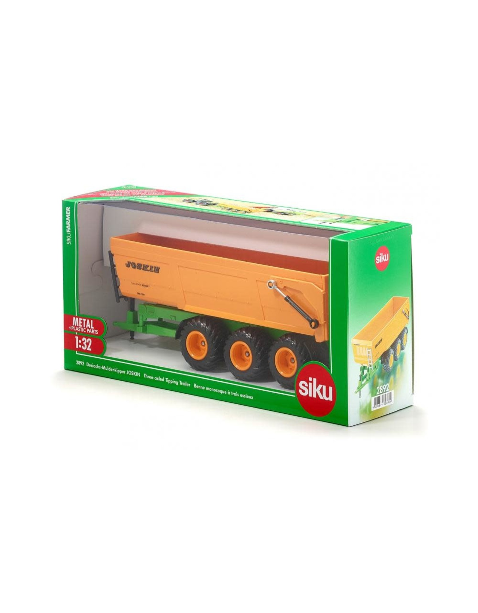 Siku Siku Farmer 2892 3- Assige Kiepwagen met Kantelbak JOSKIN (1:32)