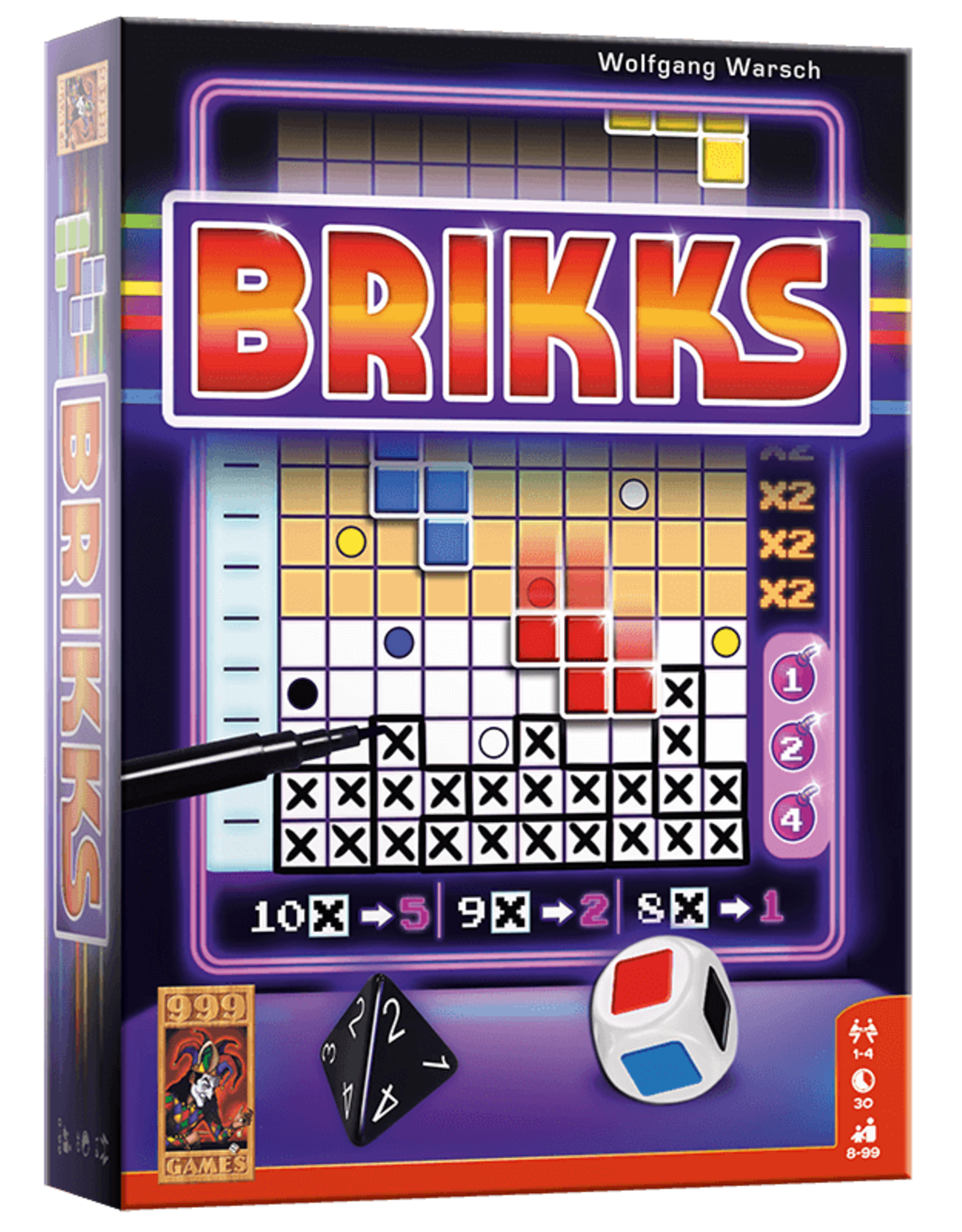 999 Games 999 Games: Brikks - Dobbelspel