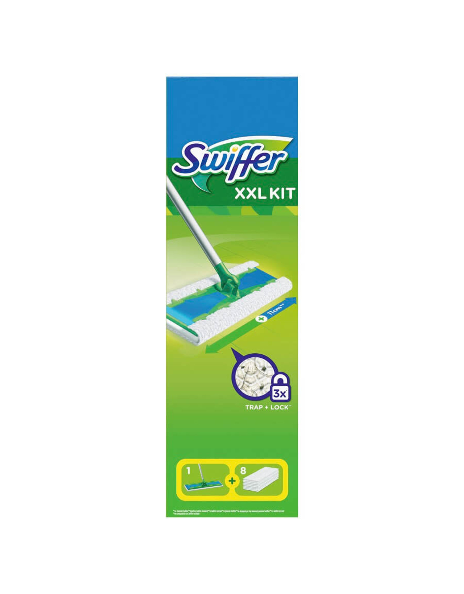 Swiffer Swiffer Starterkit Maxi Floor 1+8