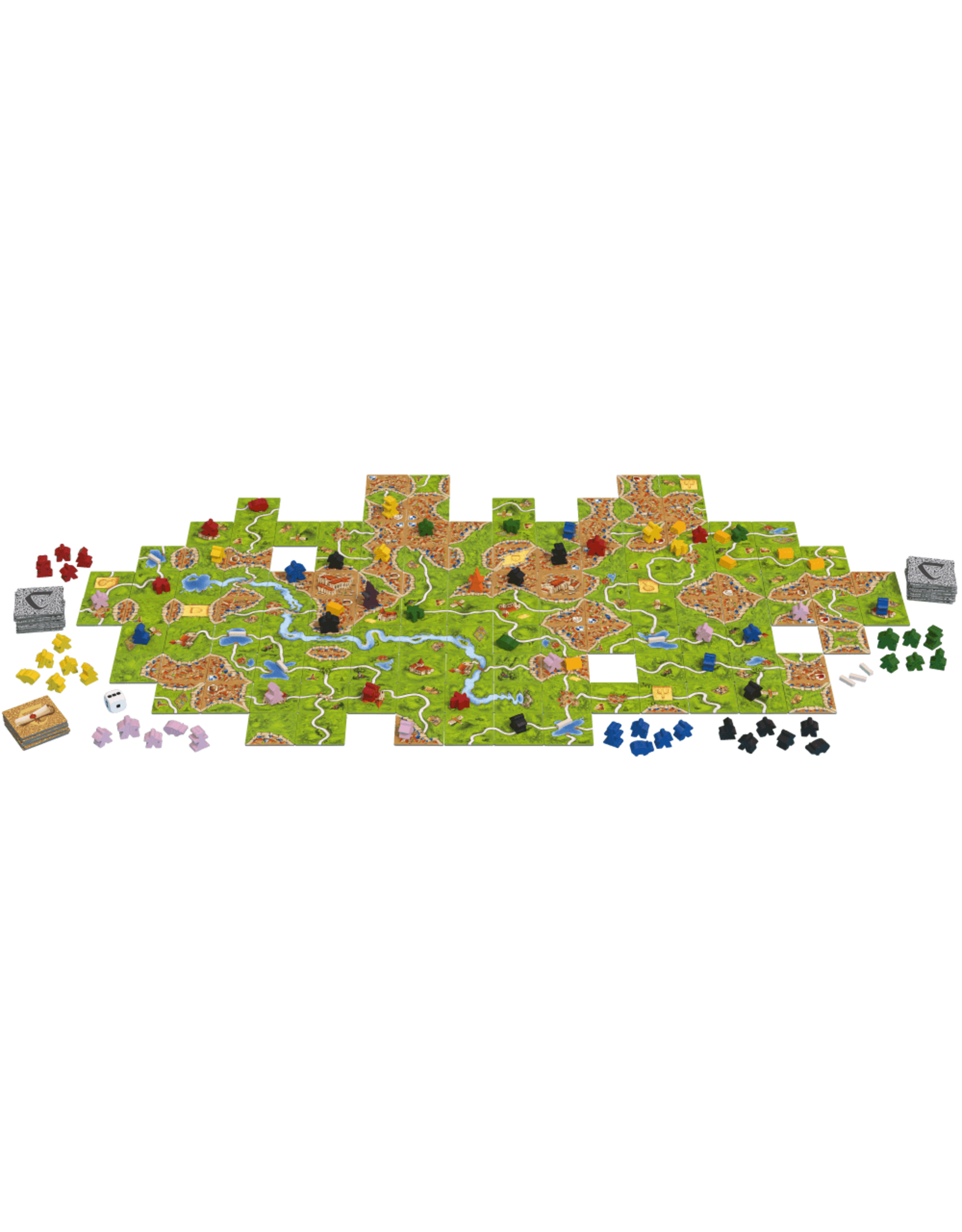 999 Games 999 Games: Carcassonne Big Box - Bordspel