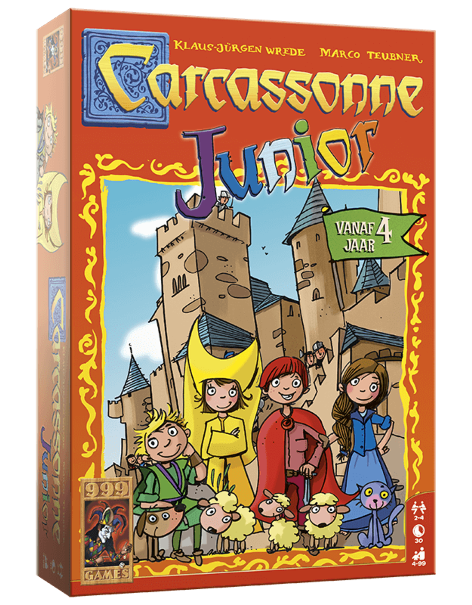 999 Games 999 Games: Carcassonne Junior - Bordspel