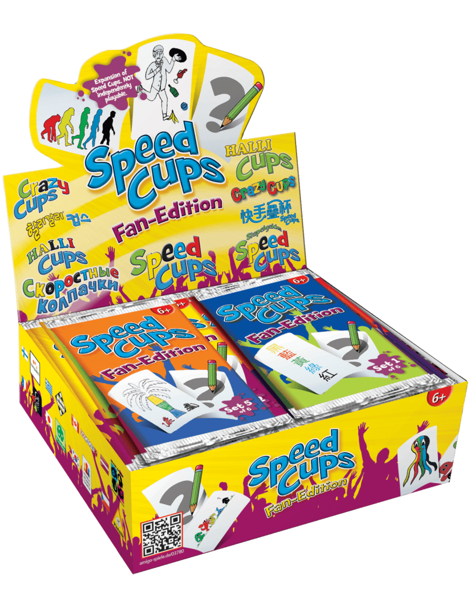 999 Games 999 Games: Fan Edition Stapelgekke Speed Cups - Actiespel