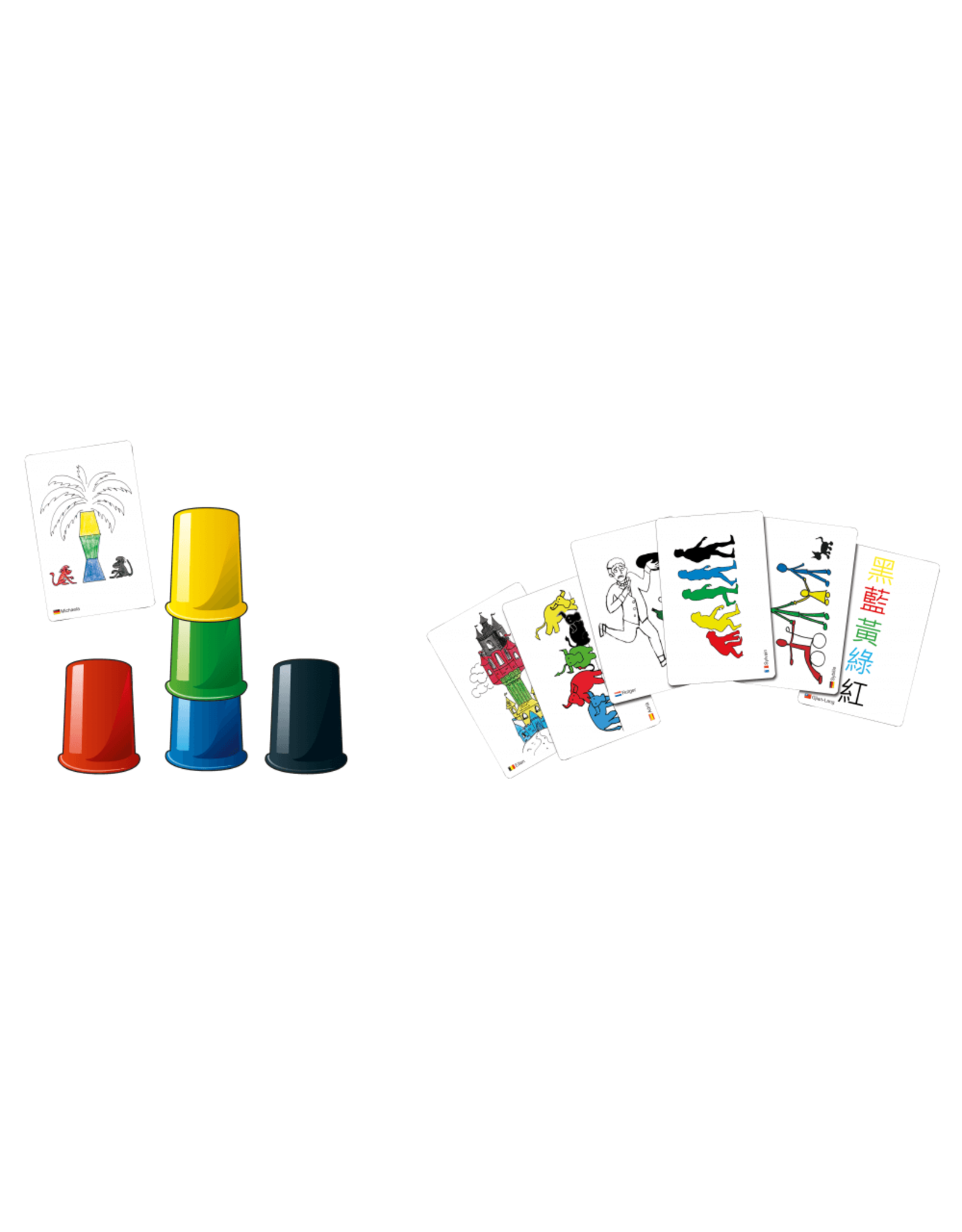 999 Games 999 Games: Fan Edition Stapelgekke Speed Cups - Actiespel