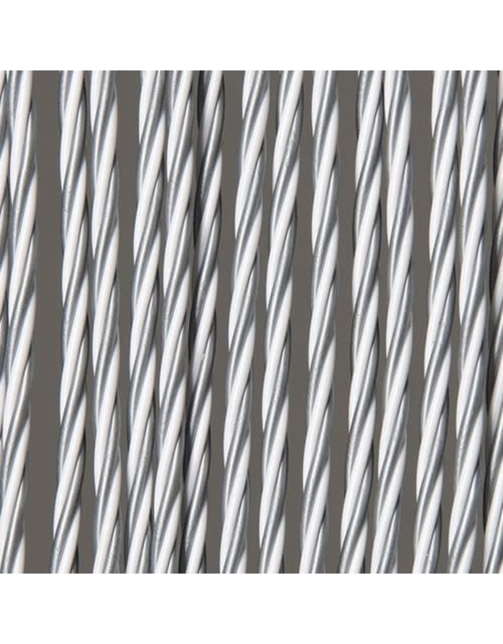 Wicotex Madrid  Vliegengordijn 92X220 Wit/Grijs