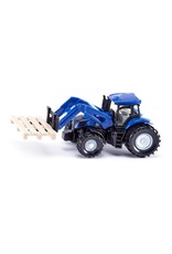 Siku Siku Super 1487 Tractor met Palletvork en Pallet