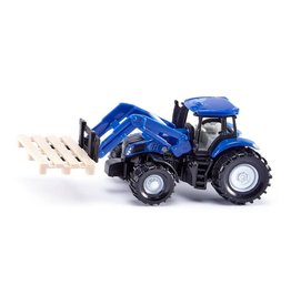 Siku Siku Super 1487 Tractor met Palletvork en Pallet