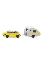 Siku Siku Super 1629 Personenwagen met caravan (1:55)