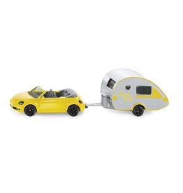 Siku Siku Super 1629 Personenwagen met caravan (1:55)