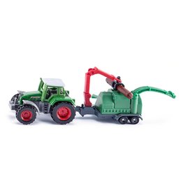 Siku Siku Super 1675 Tractor met Houthakselaar