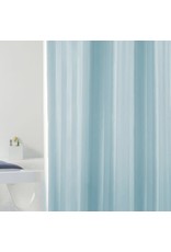 Wicotex Textiel Douchegordijn 180X200 Rigone Celeste blauw