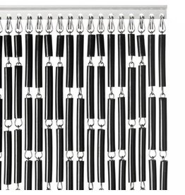 Wicotex Tube 90X210 Zwart Vliegengordijn
