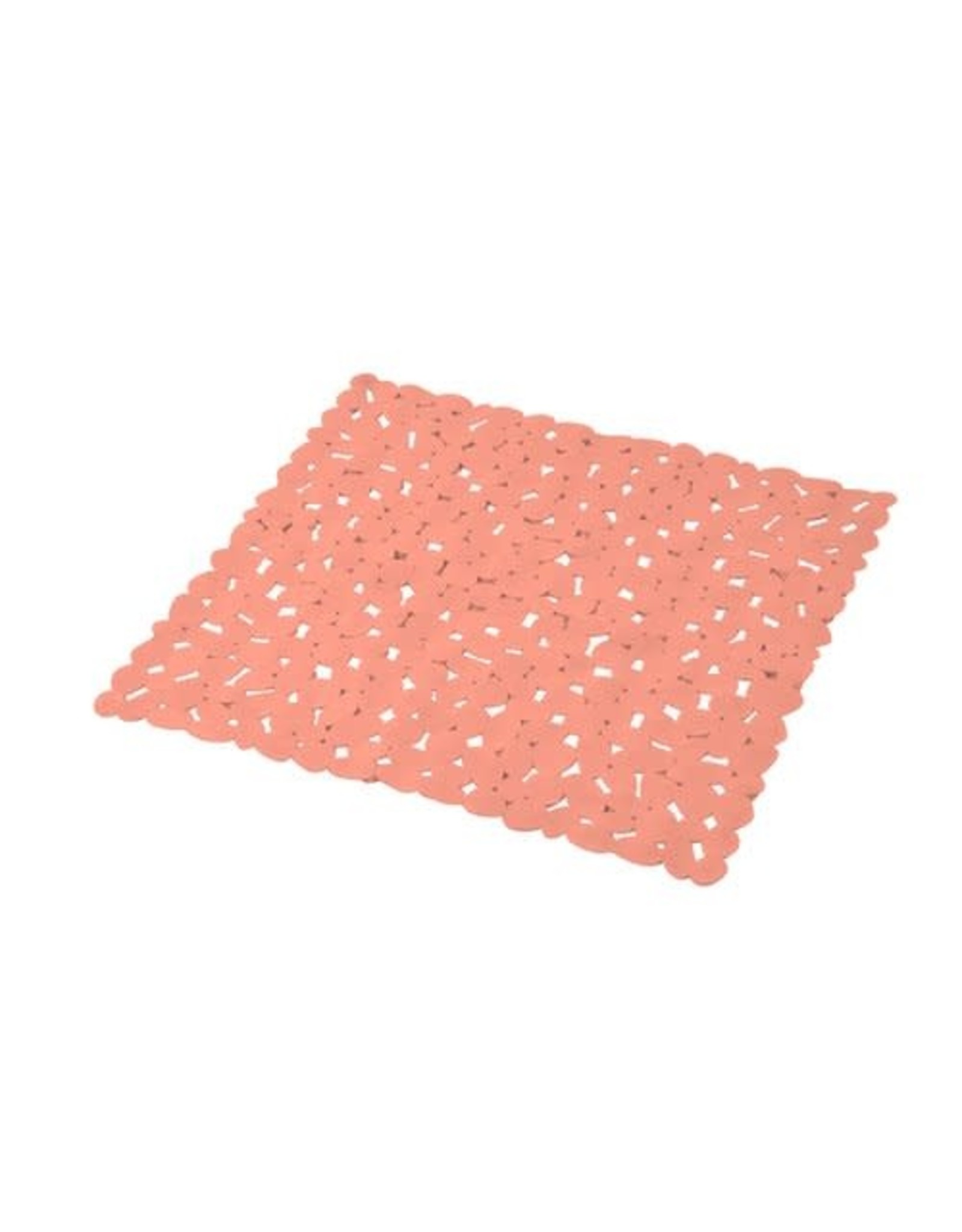 Wicotex Antislip Douchemat 54X54cm Coral/Orange