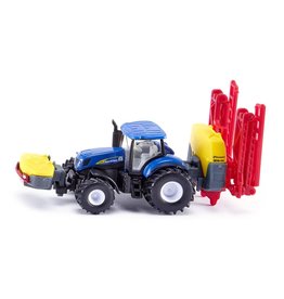 Siku Siku Farmer 1799 New Holland met Kverneland Gewasbeschermingscombinatie (1:87)