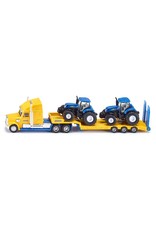 Siku Siku Farmer 1805 Vrachtwagen met New Holland Tractoren (1:87)