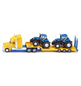 Siku Siku Farmer 1805 Vrachtwagen met New Holland Tractoren (1:87)