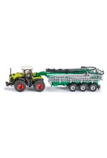 Siku Siku Farmer 1827 Claas Xerion met Tankwagen  (1:87)