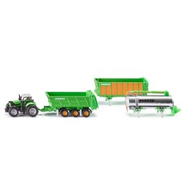 Siku Siku Farmer 1848 Tractor Deutz met Joskin set (1:87)