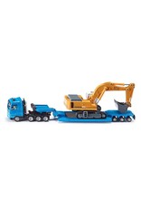 Siku Siku Super 1847 Zwaar Transport met Diepbedoplegger (1:87) Siku Siku Super 1847 Zwaar Transport met Diepbedoplegger (1:87)