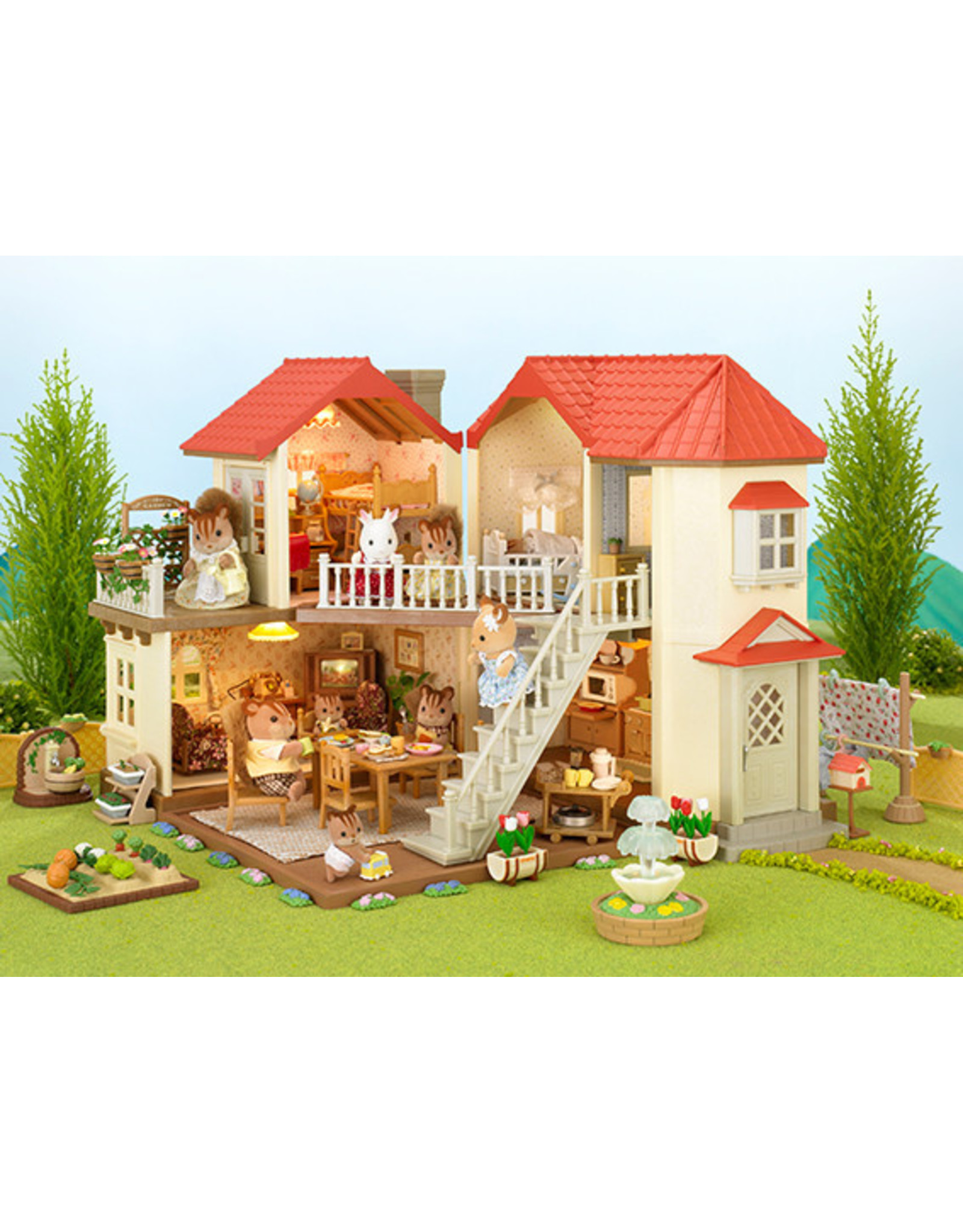 Sylvanian Families Sylvanian Families 2752 Verlicht Herenhuis