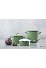 BK BK New Vintage Kookpan Emaille 20 cm Groen