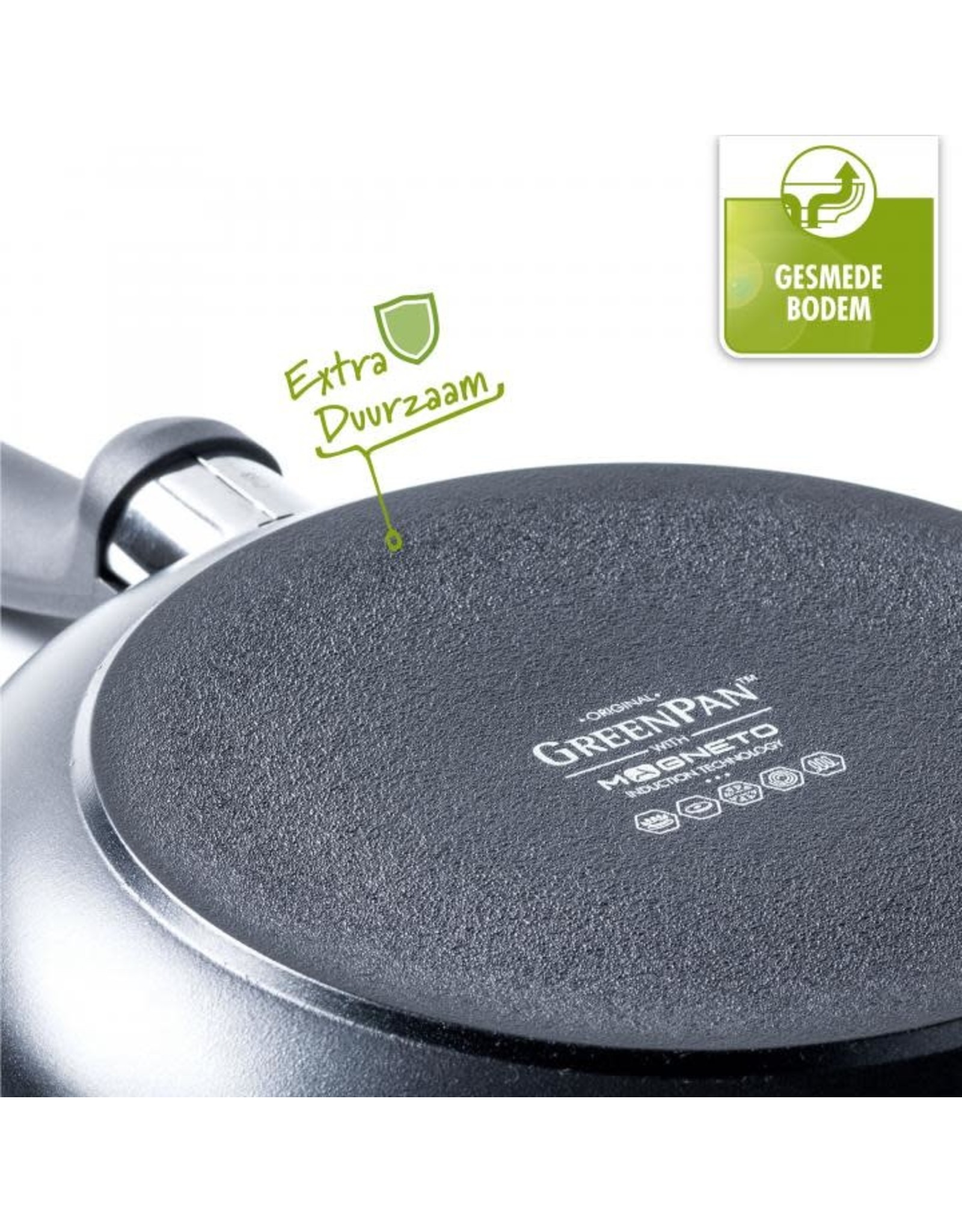 Greenpan Greenpan Koekenpan 30cm Cambridge Black