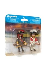 Playmobil Playmobil Duopack 70273 Piratenkapitein en Roodroksoldaat