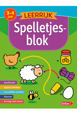 Uitgeverij Deltas Leerrijk Spelletjesblok (3-4 Jr)