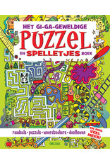 Uitgeverij Deltas Het Giga-Geweldige Puzzel- En Spelletjesboek